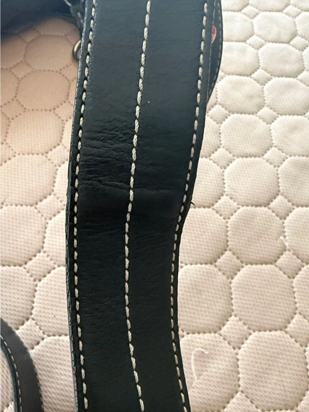 Coach EUC vintage Black Signature  Jacquard shoulder bag w/ Tassel no call outs